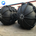 Inflatable natural marine rubber fender for ship and boat